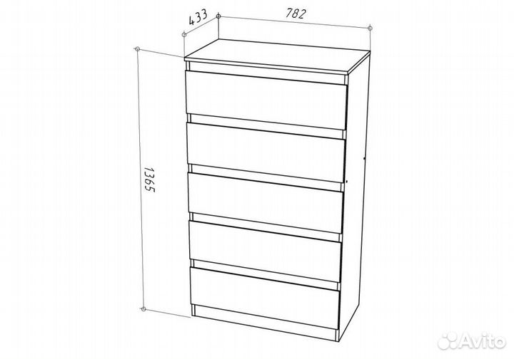 Мебель для спальни Рунтроп Т-8 белый