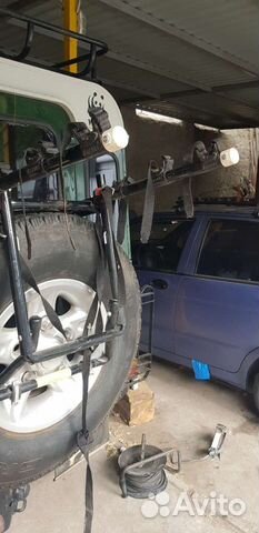 Крепление для перевозки велосипедов