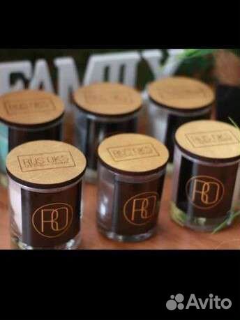 Ароматическая свеча ручной работы