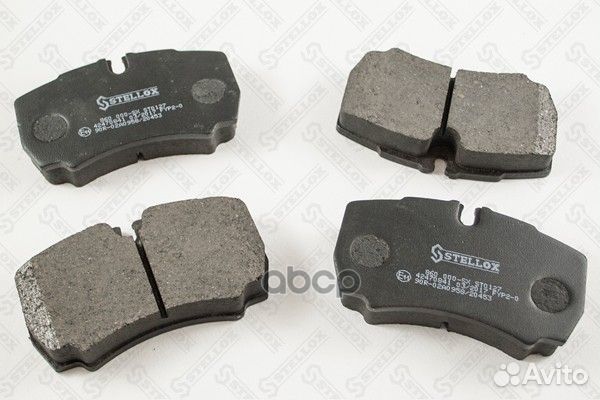 860 000-SX колодки дисковые з. Iveco Daily 29