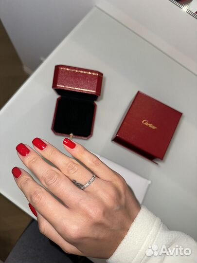 Кольцо cartier love