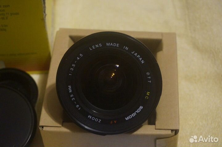 MC Soligor AF 19-35mm, 3.5-4.5 Pentax полный кадр