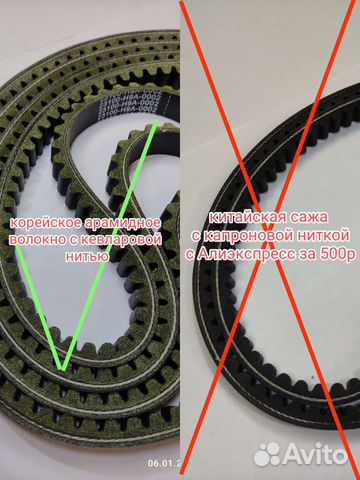 Ремень кевларовый SYM joyride 200i