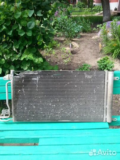 Радиатор кондиционера для Фольксваген Поло 2012 г