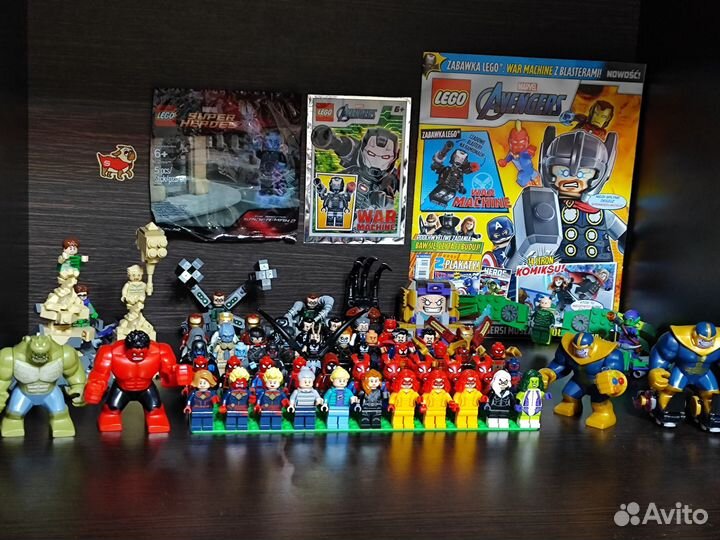 Lego marvel super heroes минифигурки