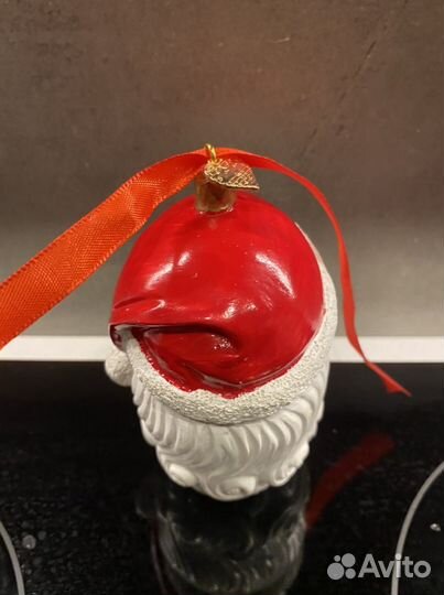 Игрушка на елку «дед мороз в маске»