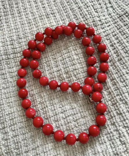 Бусы натуральные