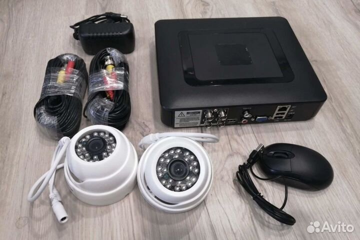 Система видеонаблюдения AHD комплект 1080 720