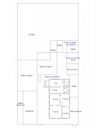 Дом 92,8 м² на участке 12,4 сот.