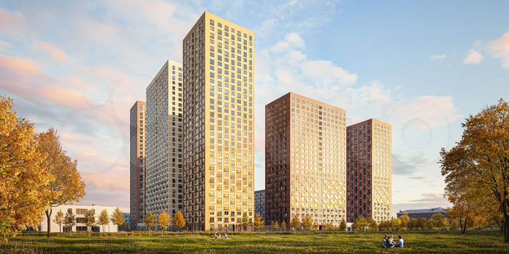 2-к. квартира, 66,5 м², 2/12 эт.