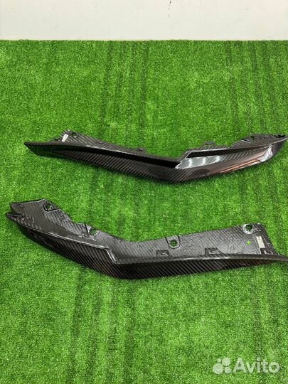 Вставки заднего бампера Карбон BMW G80 G82 G83