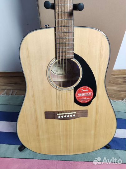 Акустическая гитара fender cd 60s