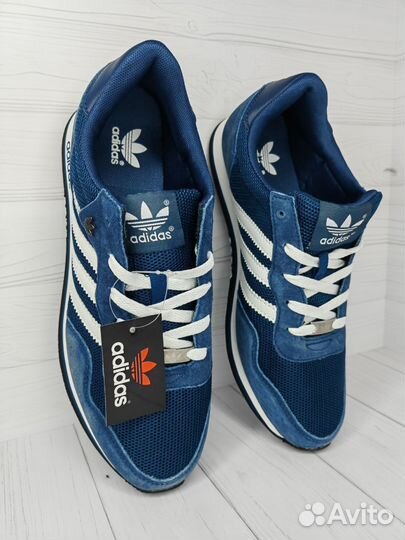 Кроссовки Adidas CL-assics синие 44р