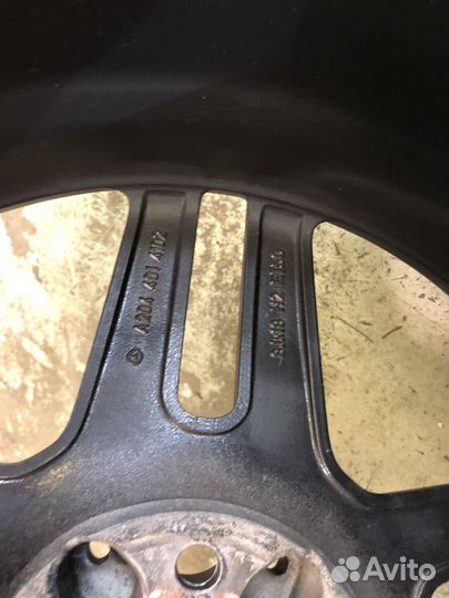 Колеса на mercedes r18 AMG C, E класс черные