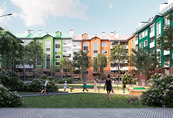 2-к. квартира, 66,3 м², 2/5 эт.