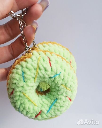 Брелок пончик