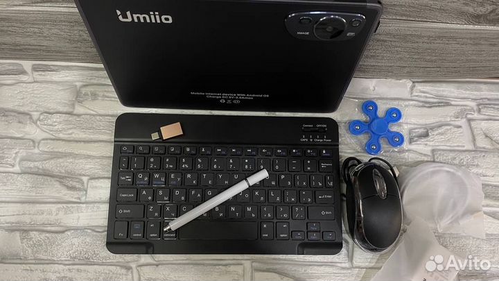 Планшет с клавиатурой и мышкой umiio p60 pad
