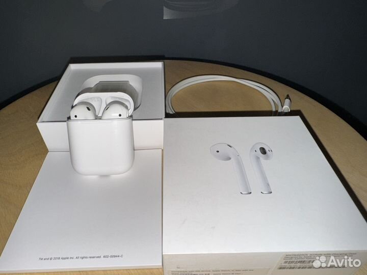 AirPods 2 (Оригинал)