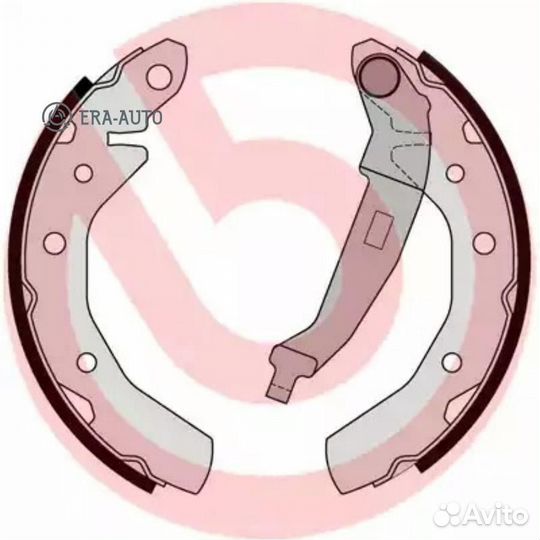 Brembo S10517 Колодки тормозные