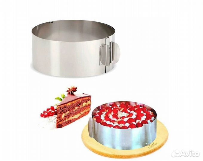 Кольцо для выпекания (раздвижное) 16-30
