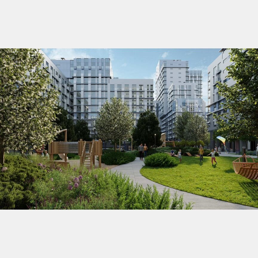 2-к. квартира, 59,7 м², 16/23 эт.