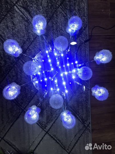 Люстра светодиодная с пультом