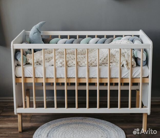 Кроватка для новорожденных Лея