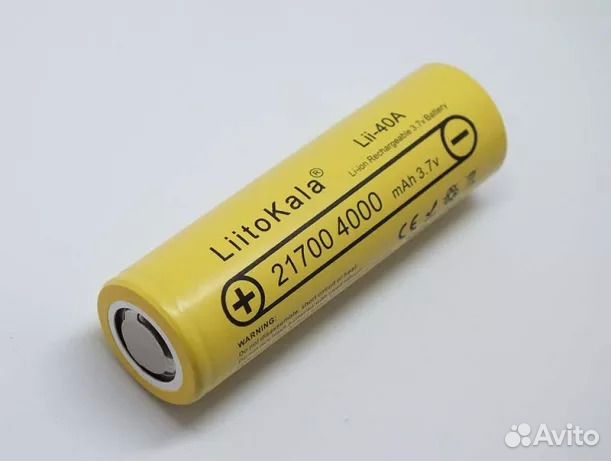 Новые аккумуляторы 21700