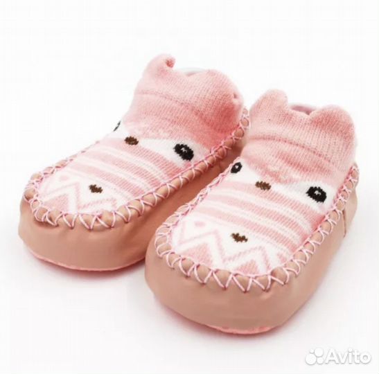 Носки-тапочки детские от 6 мес и старше