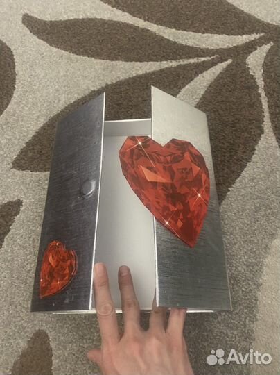 Коробка подарочная «Сердце» 27*20*4