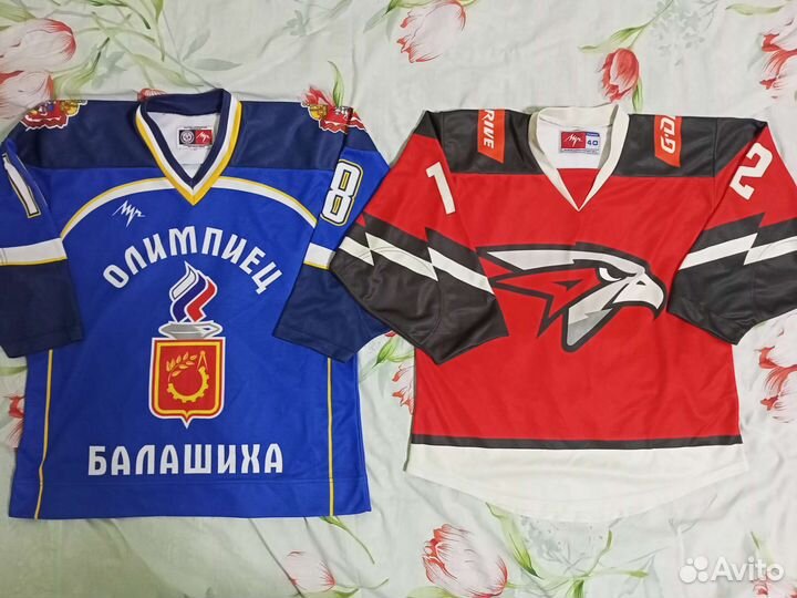 Майки хоккейные футболки джерси размеры 40 и 56