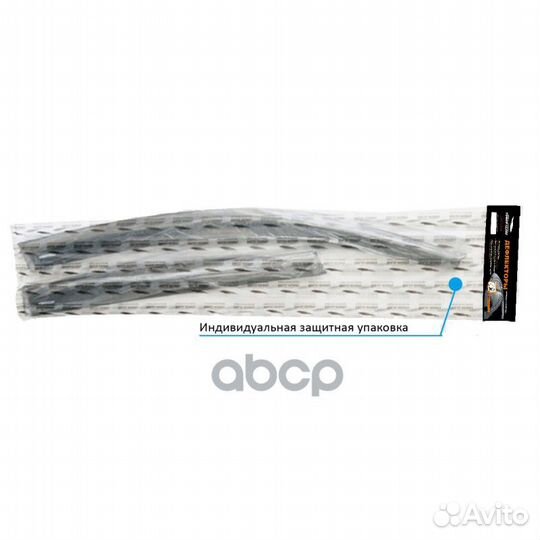 Дефлектор накладной 4 шт voron glass DEF00878 H