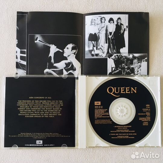 Queen Japan фирменный CD