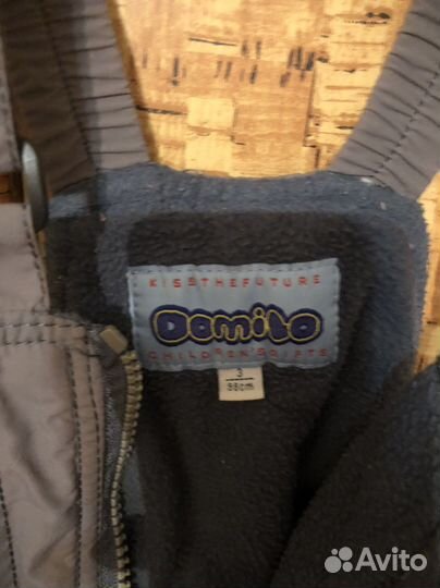 Полукомбинезон и жилет на меху(овчина) 98 рост