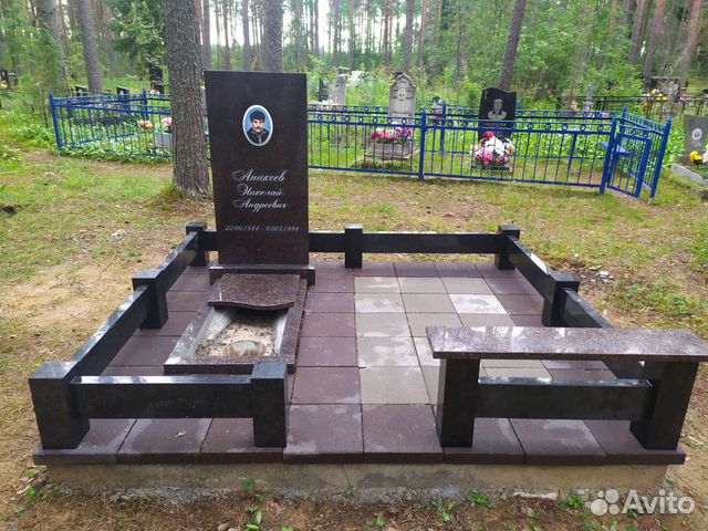 Благоустройство захоронений. Установка памятников