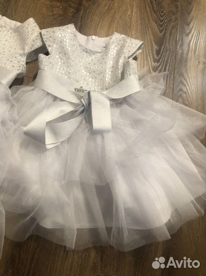 Платье для девочки новогоднее