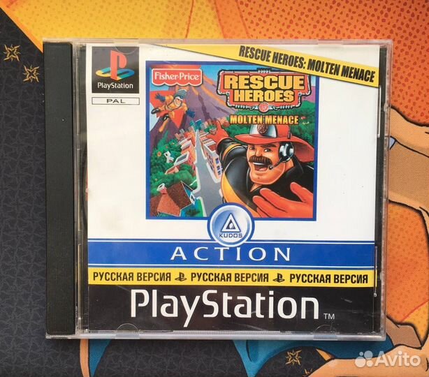 Rescue Heroes PlayStation Старая Штамповка Игра