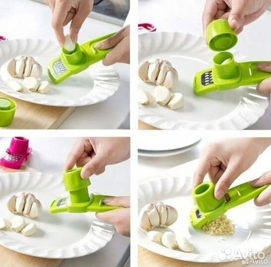 Мини терка для чеснока, имбиря, орехов