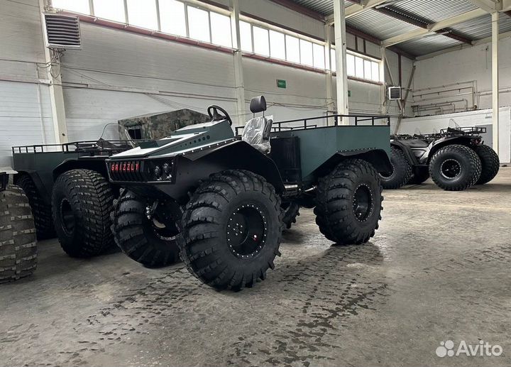 Вездеход переломка Grizzly (Снегоболотоход)