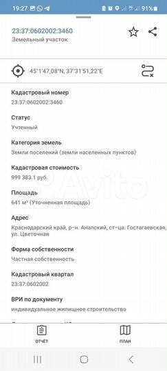 Участок 6,5 сот. (ИЖС)