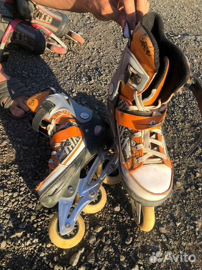 Роликовые коньки, ролики