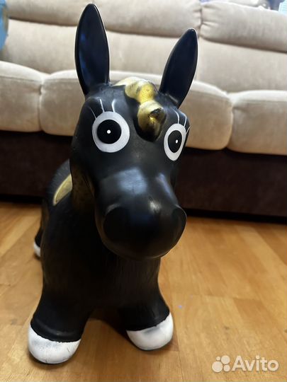 Лошадка прыгун детская