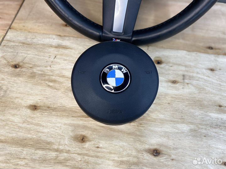 М руль BMW F30 F15 F32 обогрев вибро без лепестков