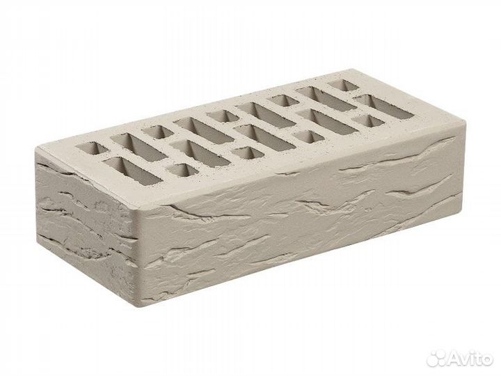 Кирпич Старый Оскол Серый Беж Гладкий