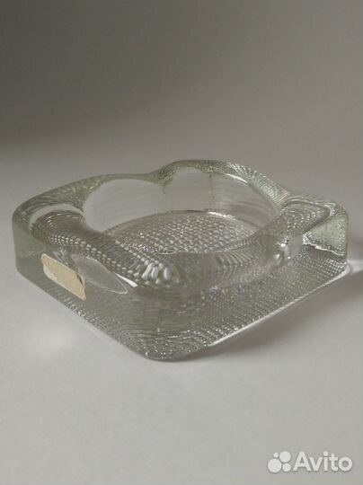 Пепельница. Художественное стекло. Pekeberg.Швеция