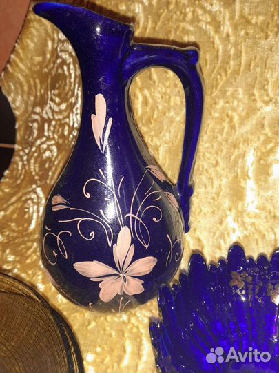 Посуда ссср,цветное стекло,керамика