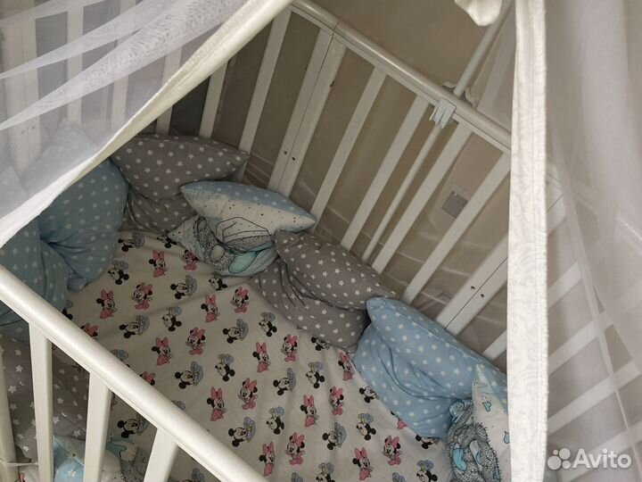 Детская кроватка 7 в 1