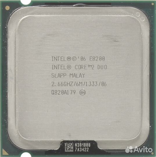 Процессор Intel Core 2 Duo E8200 Wolfdale (2660MHz