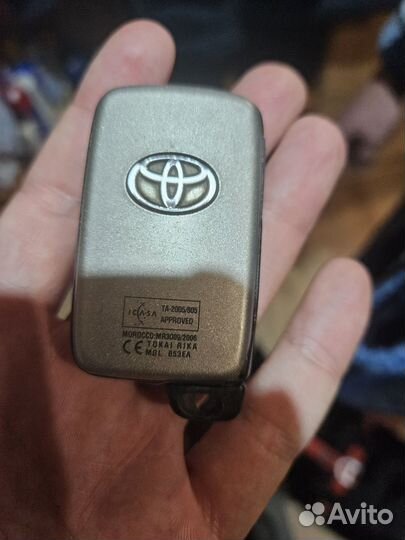 Ключ toyota