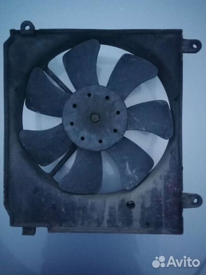 Вентилятор охлаждения радиатора Заз шанс, Ланос